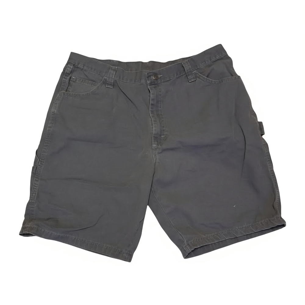 Wrangler Men's Dark Gray Cargo Shorts Size 38 x 21